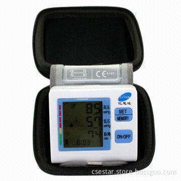 Digital Wrist Blood Pressure, 60 Total Memory with Date and Time Stamp, Easy One Touch Operating